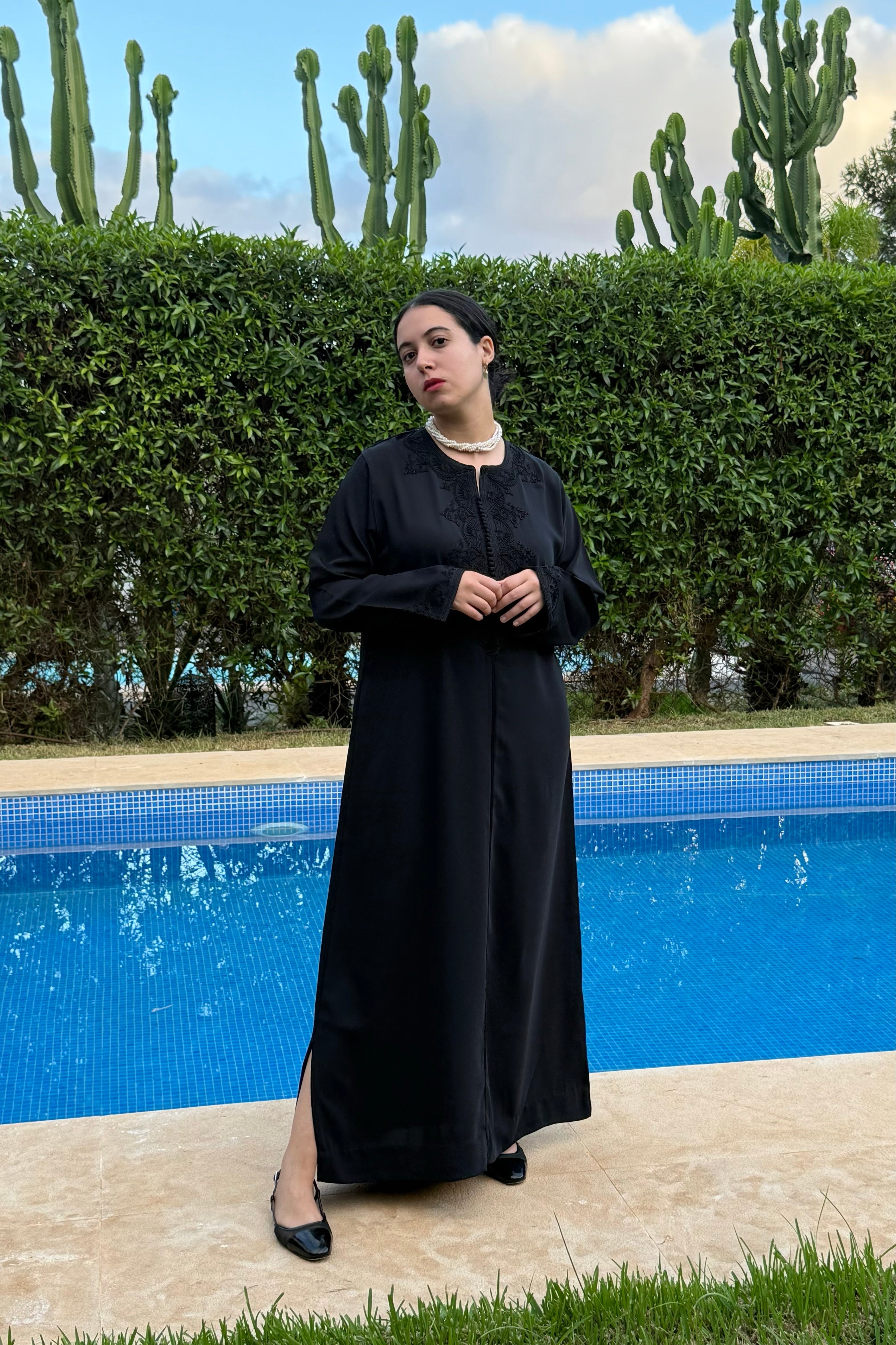 caftan CHOROK Black