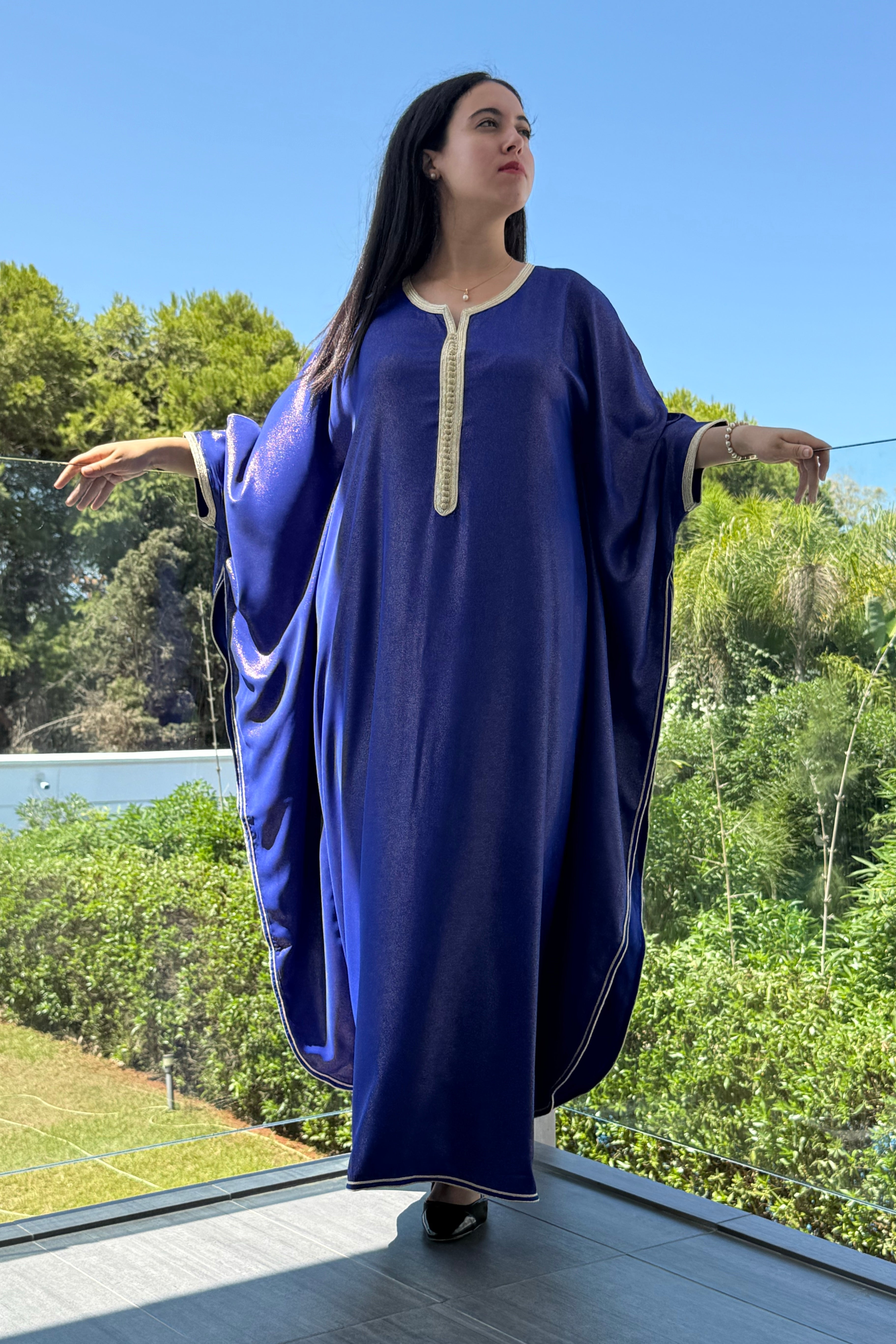 gandoura DOHA Blue