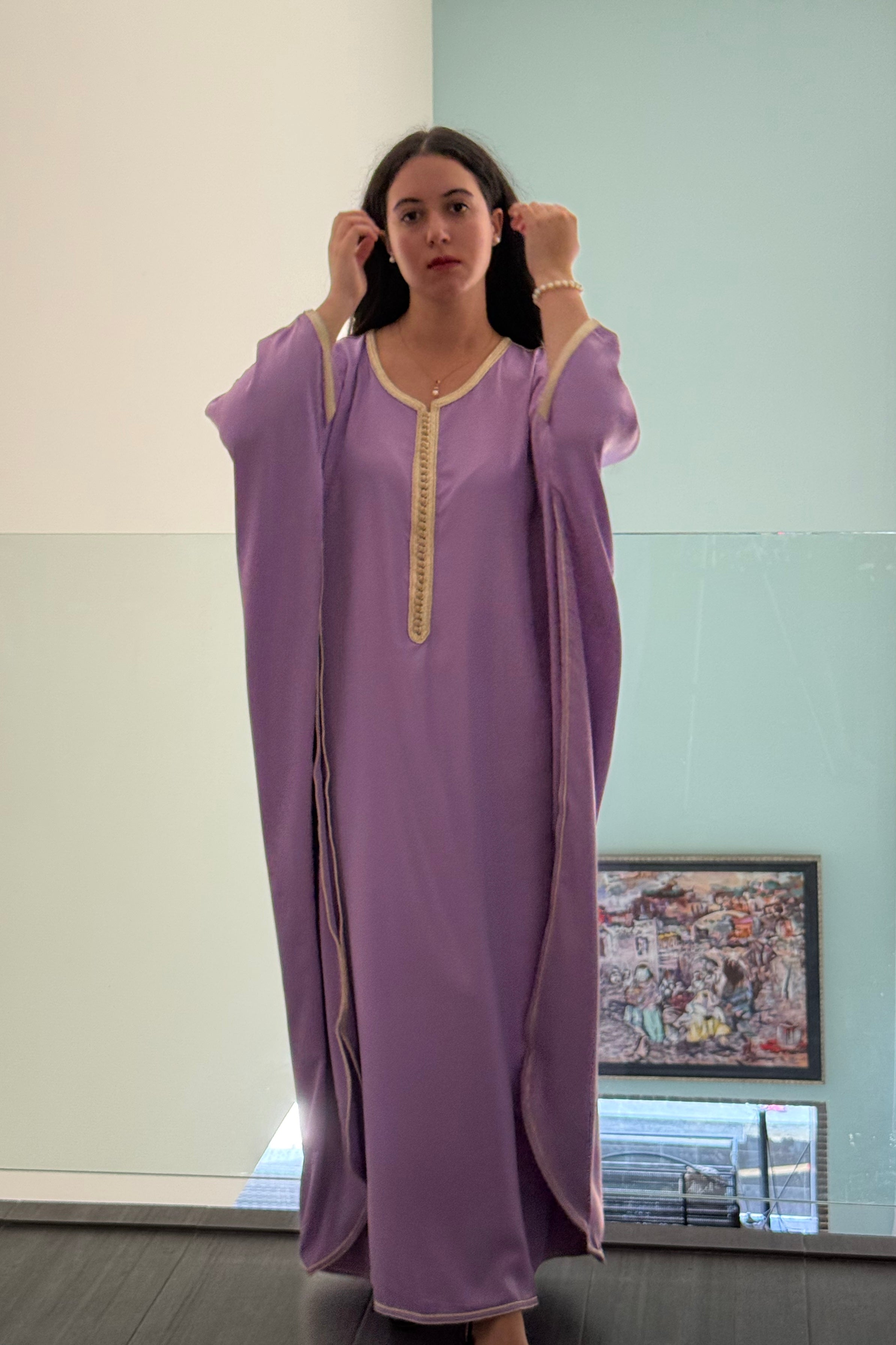gandoura DOHA Violet