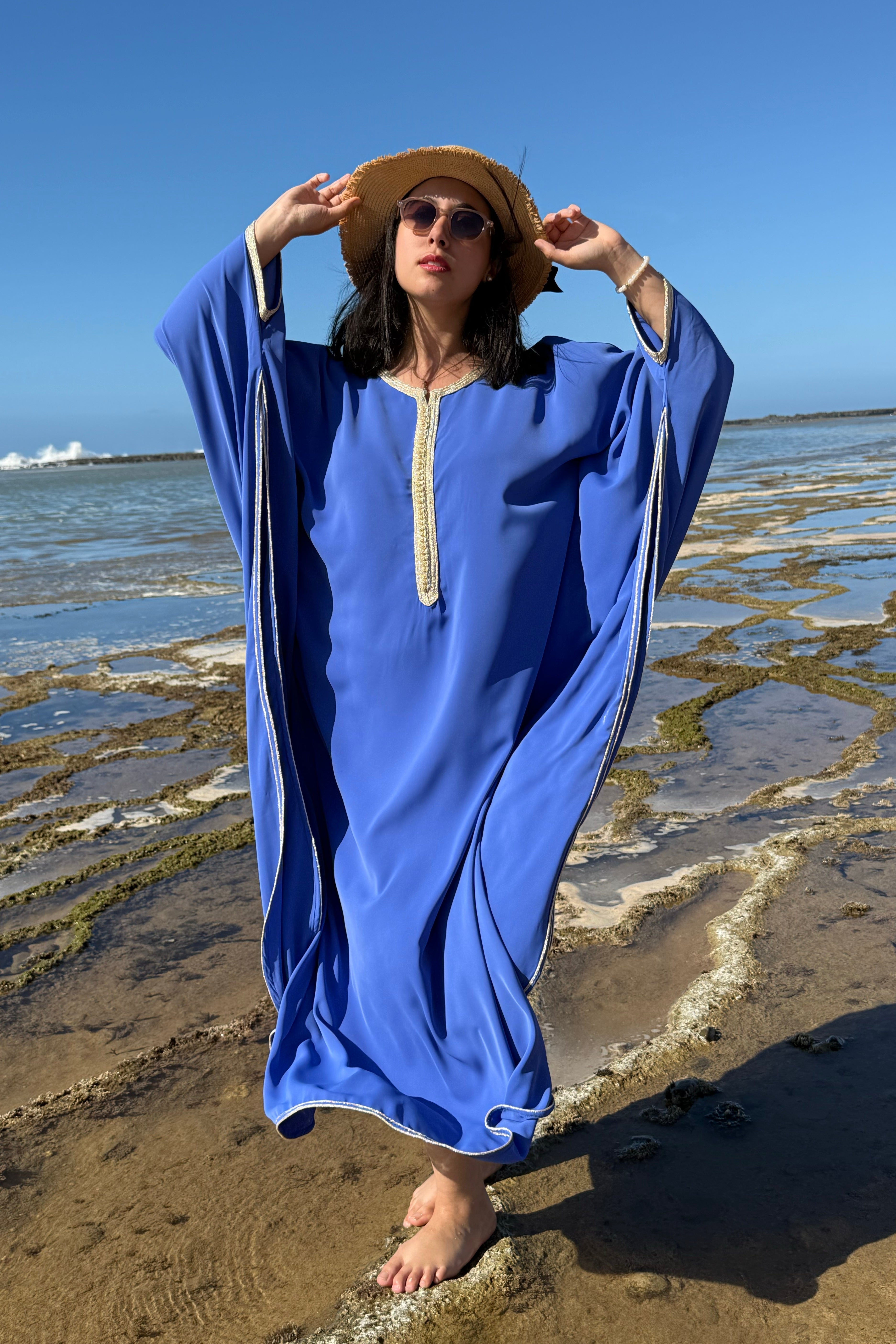 gandoura DOUAA Blue