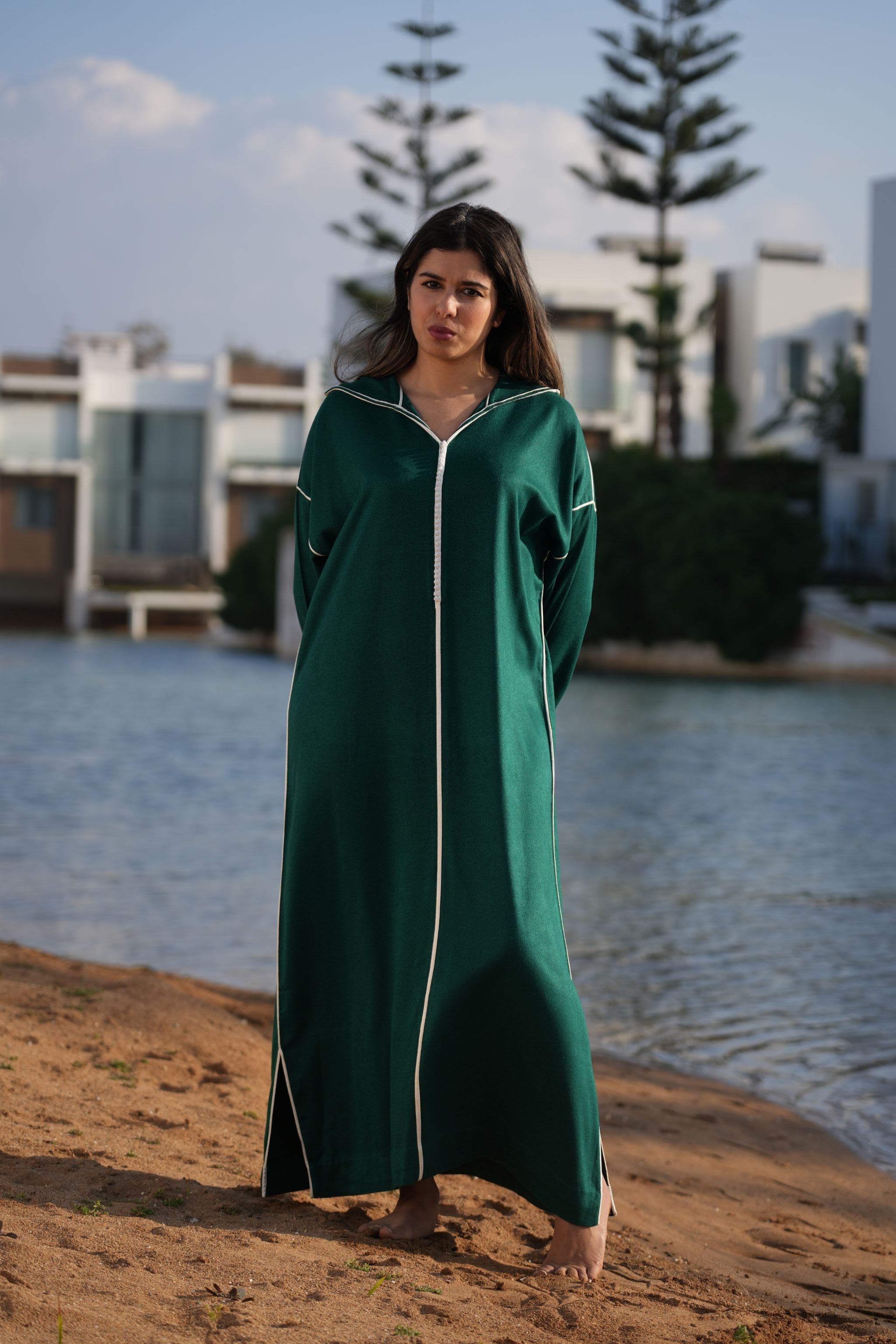 jellaba FAHIMA Emerald