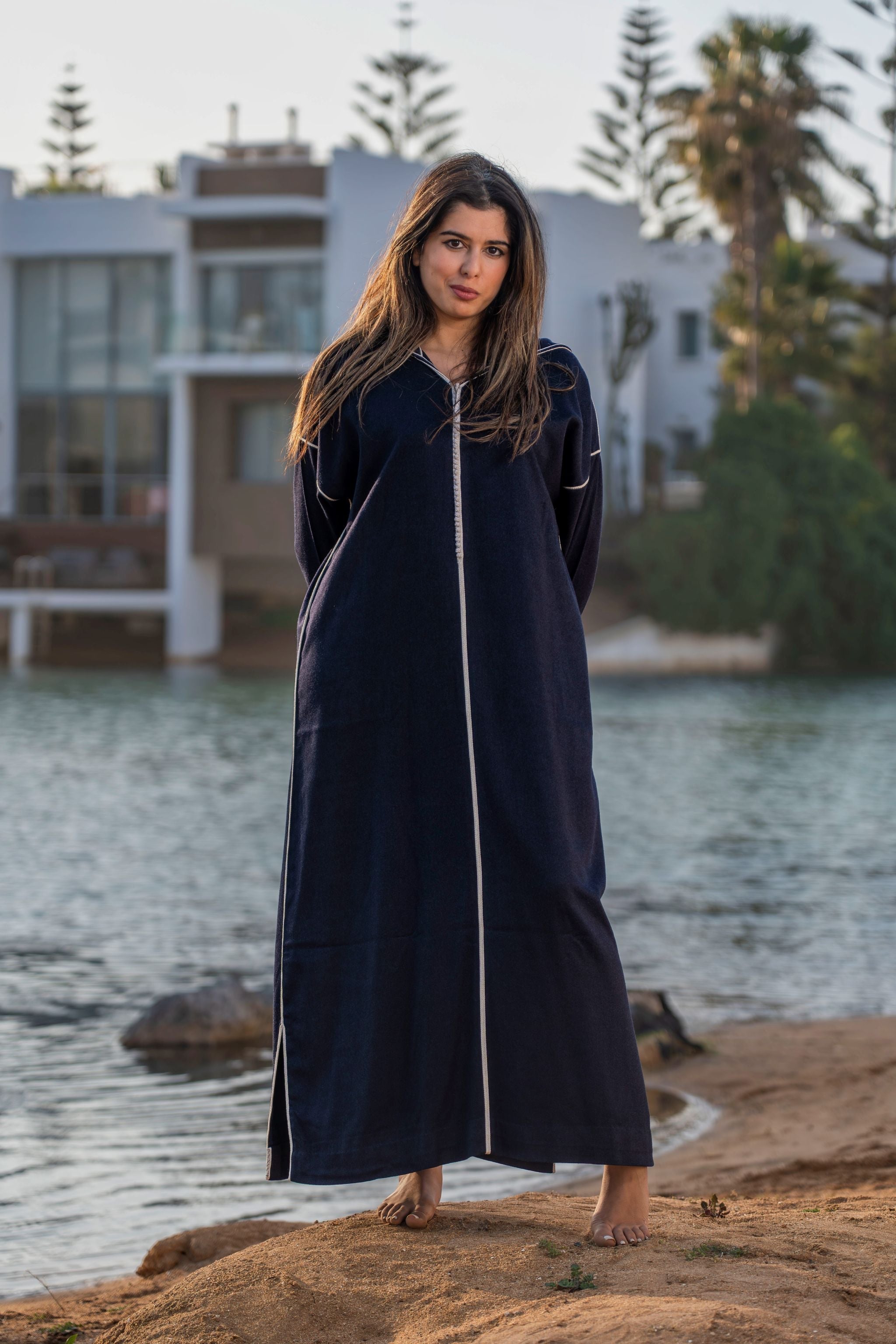 jellaba FAHIMA Navy