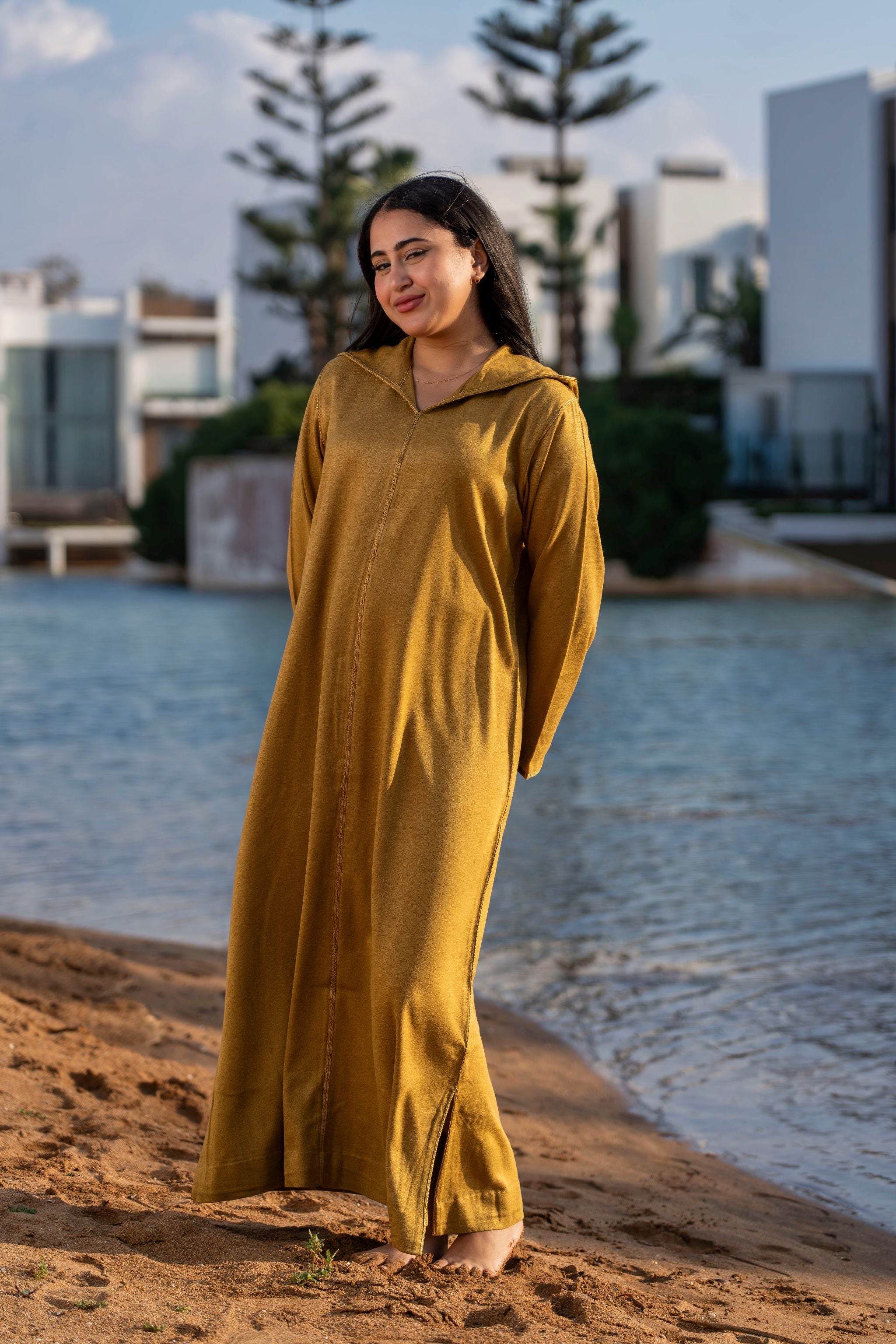 jellaba FATINE Mustard