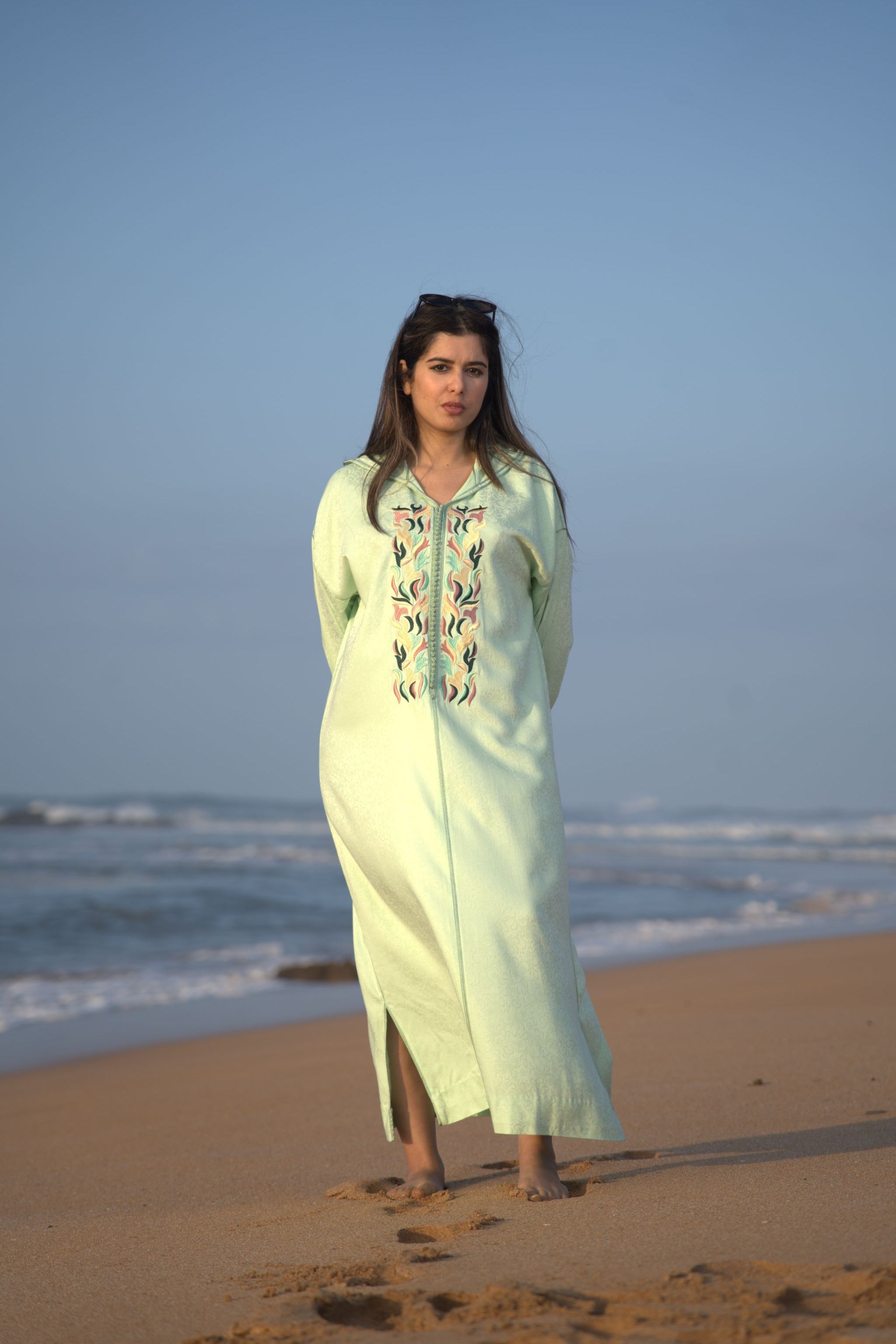 jellaba JALILA Mint