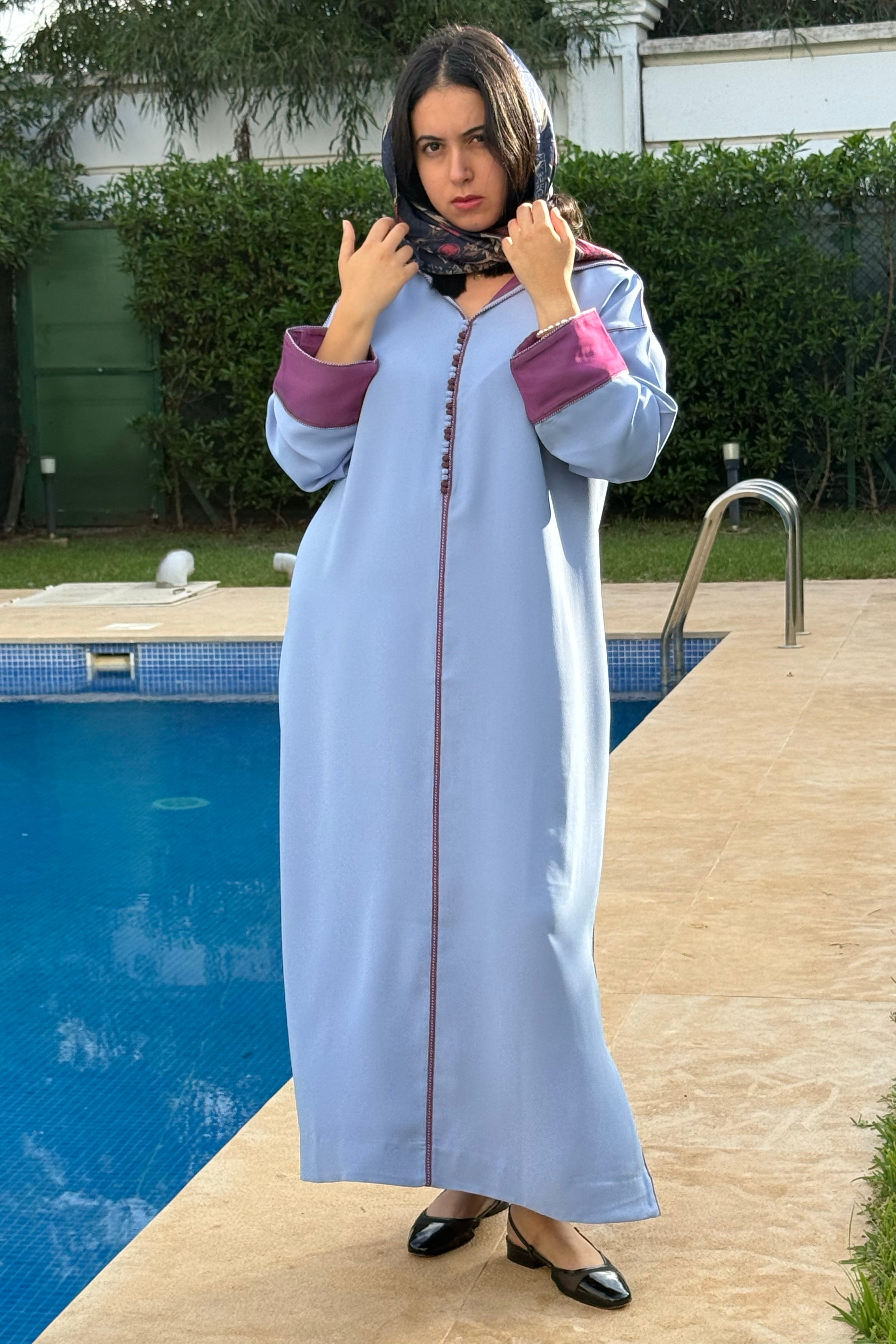 jellaba JENNATE Blue