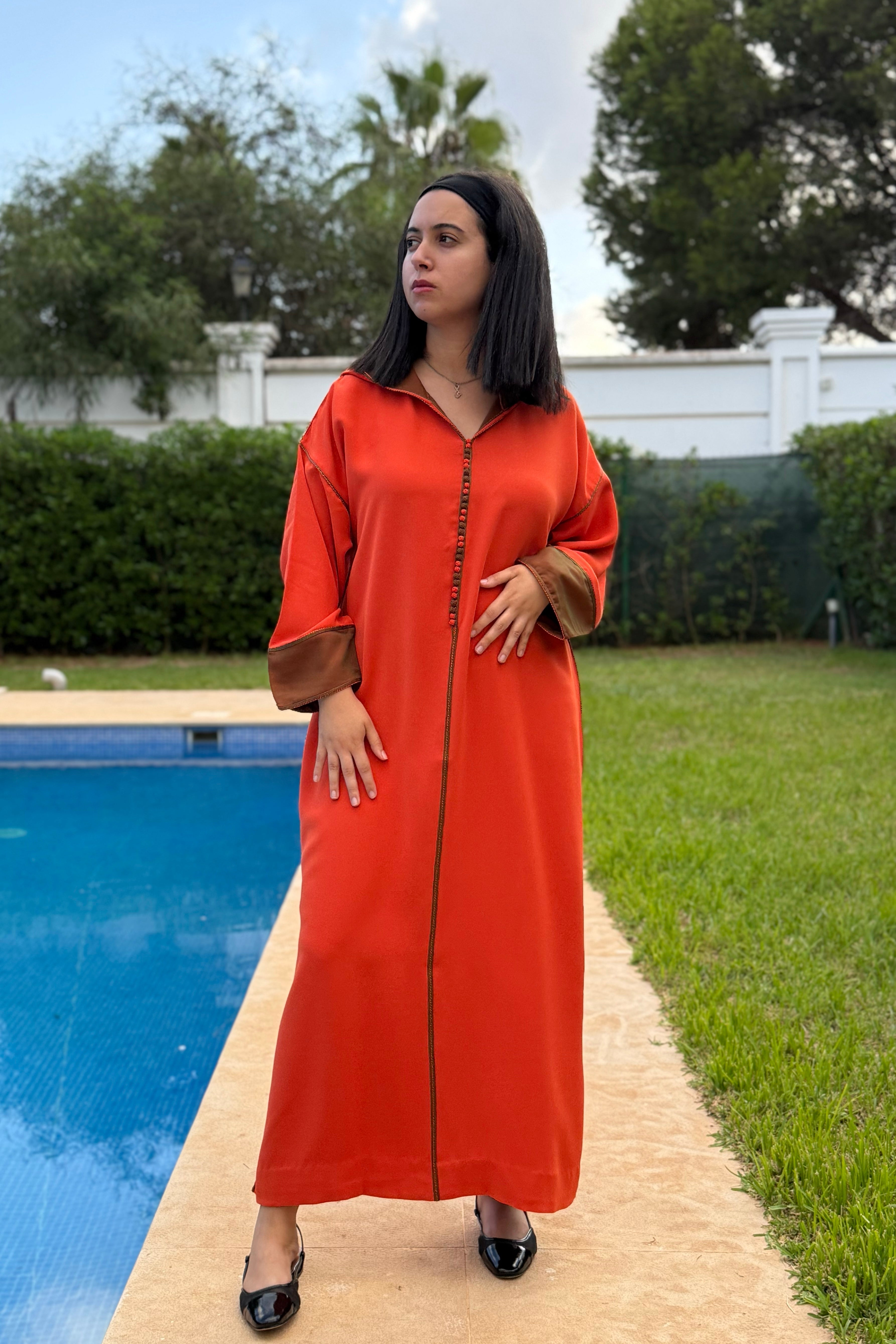 jellaba JENNATE Orange