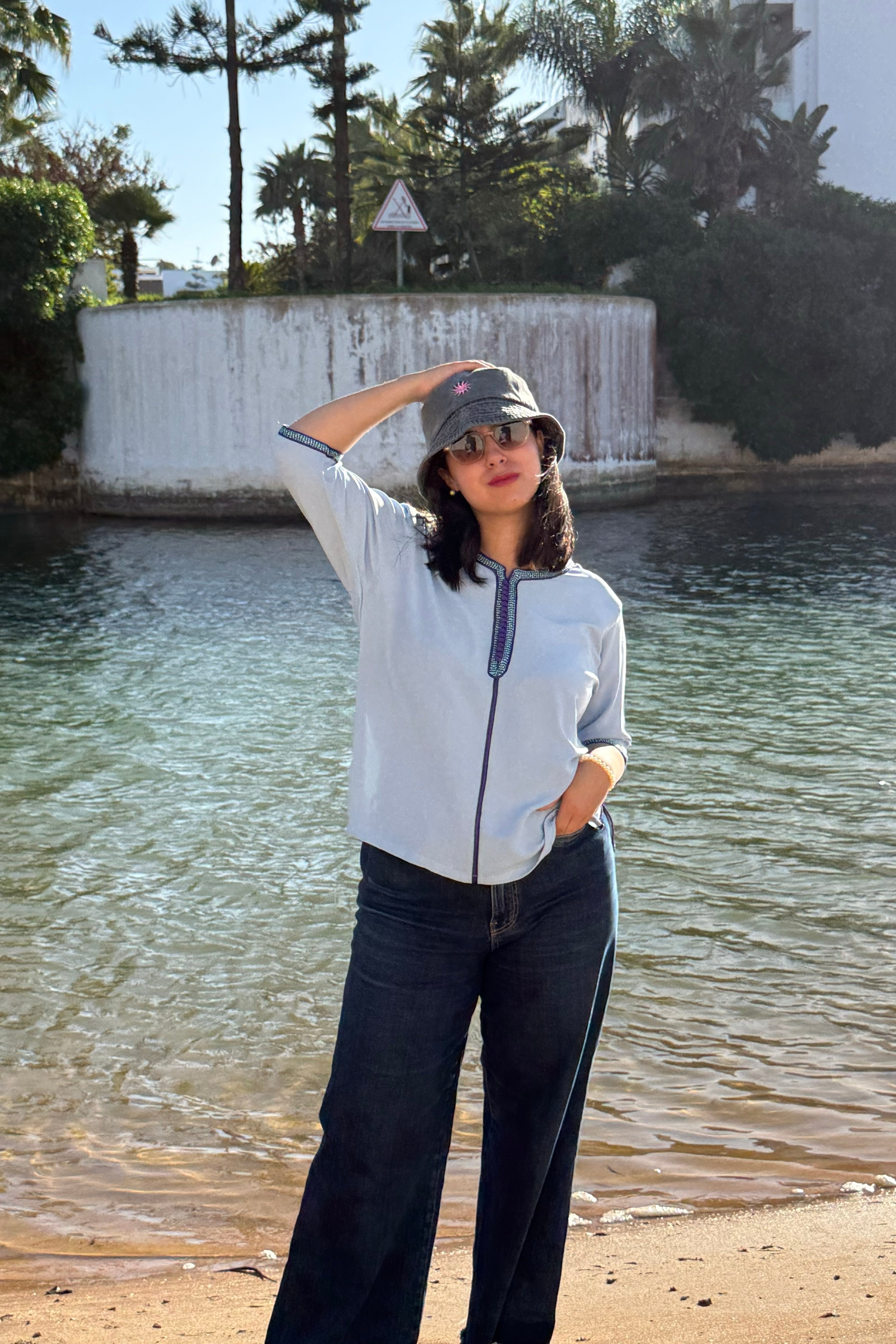 tunique JIHANE Blue