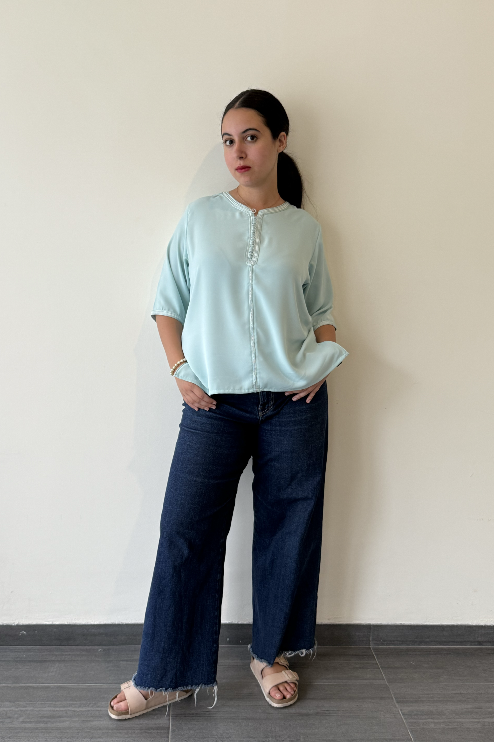tunique JIHANE Cyan
