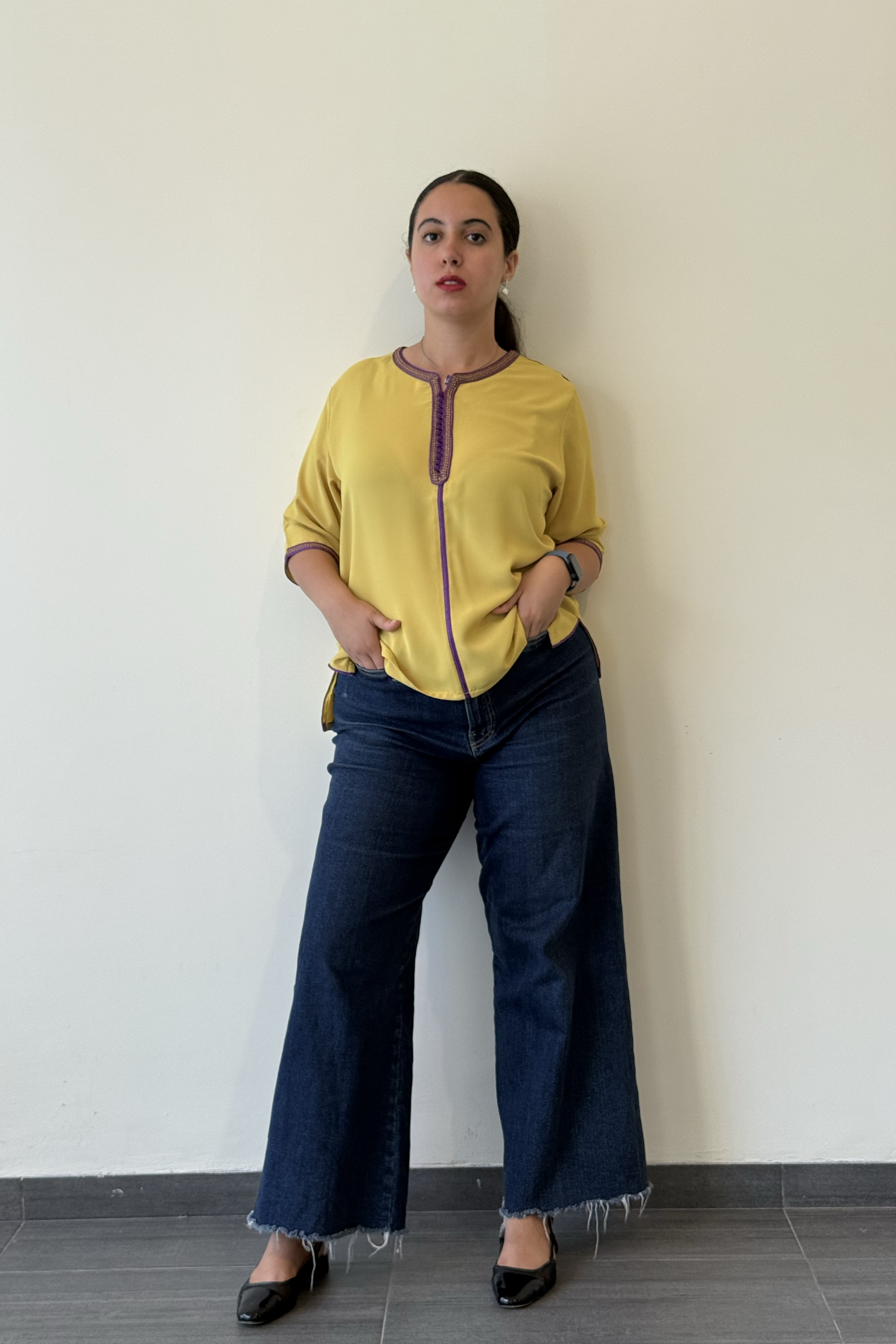 tunique JIHANE Yellow