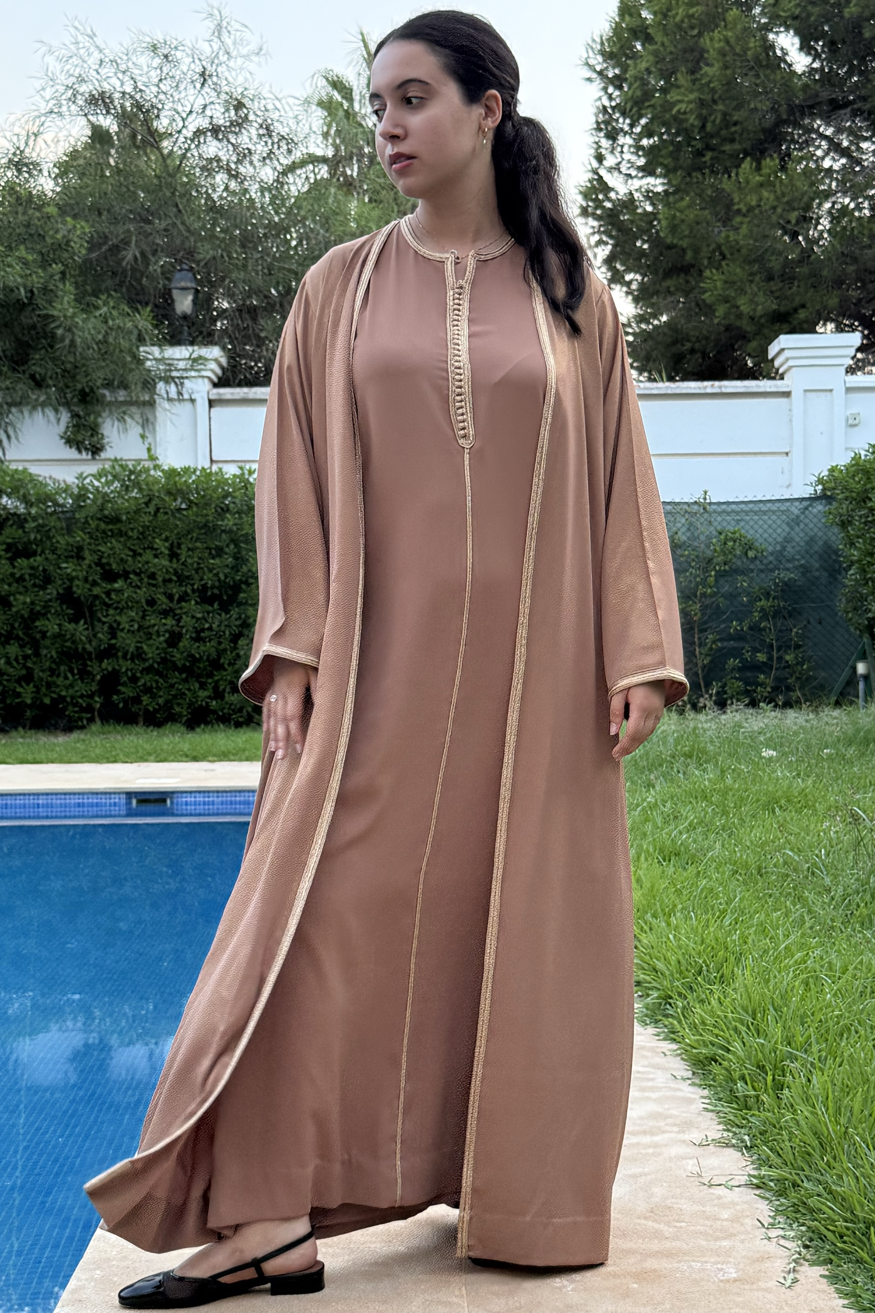 kimono KAMAR Brown