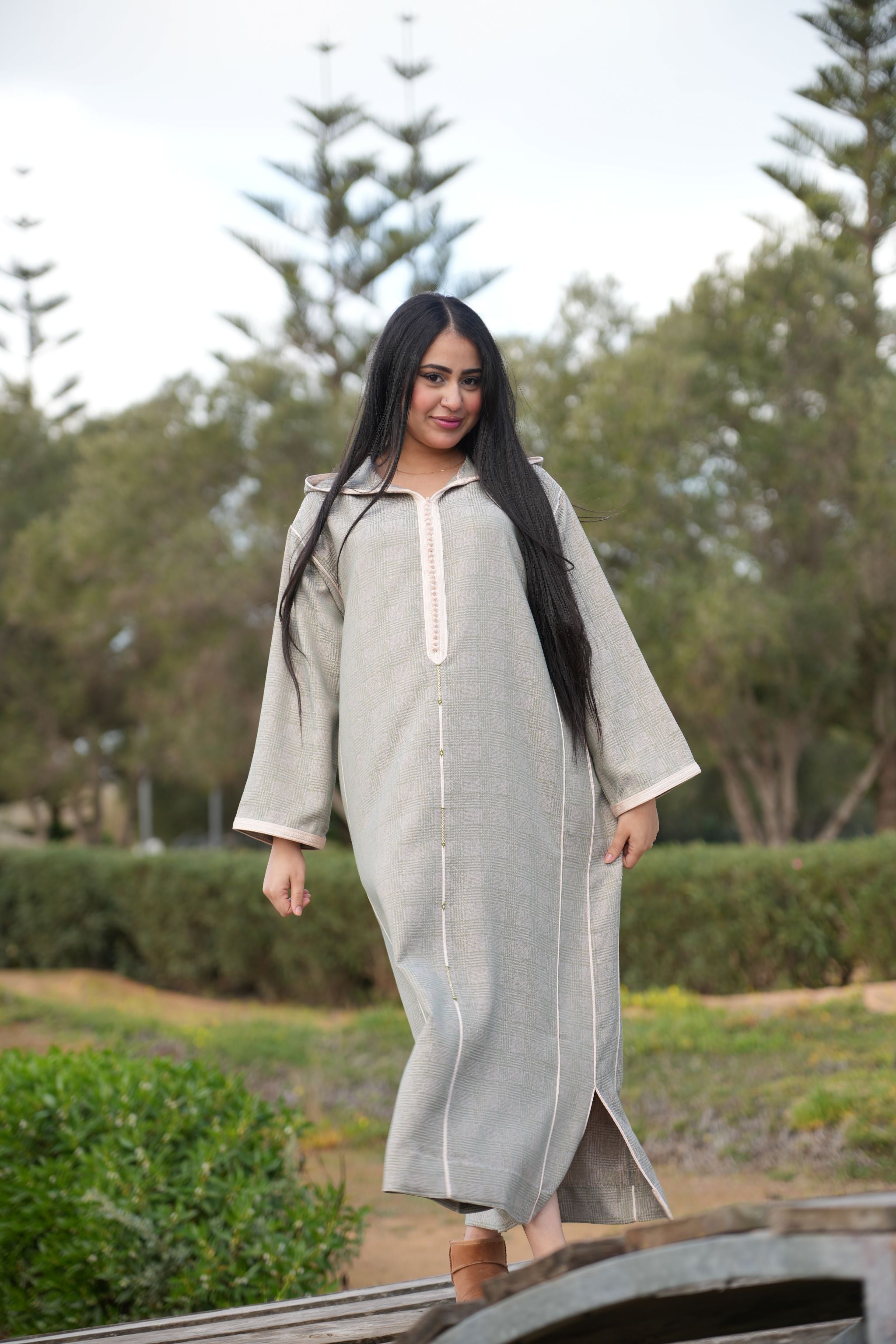 jellaba NAJLAE White
