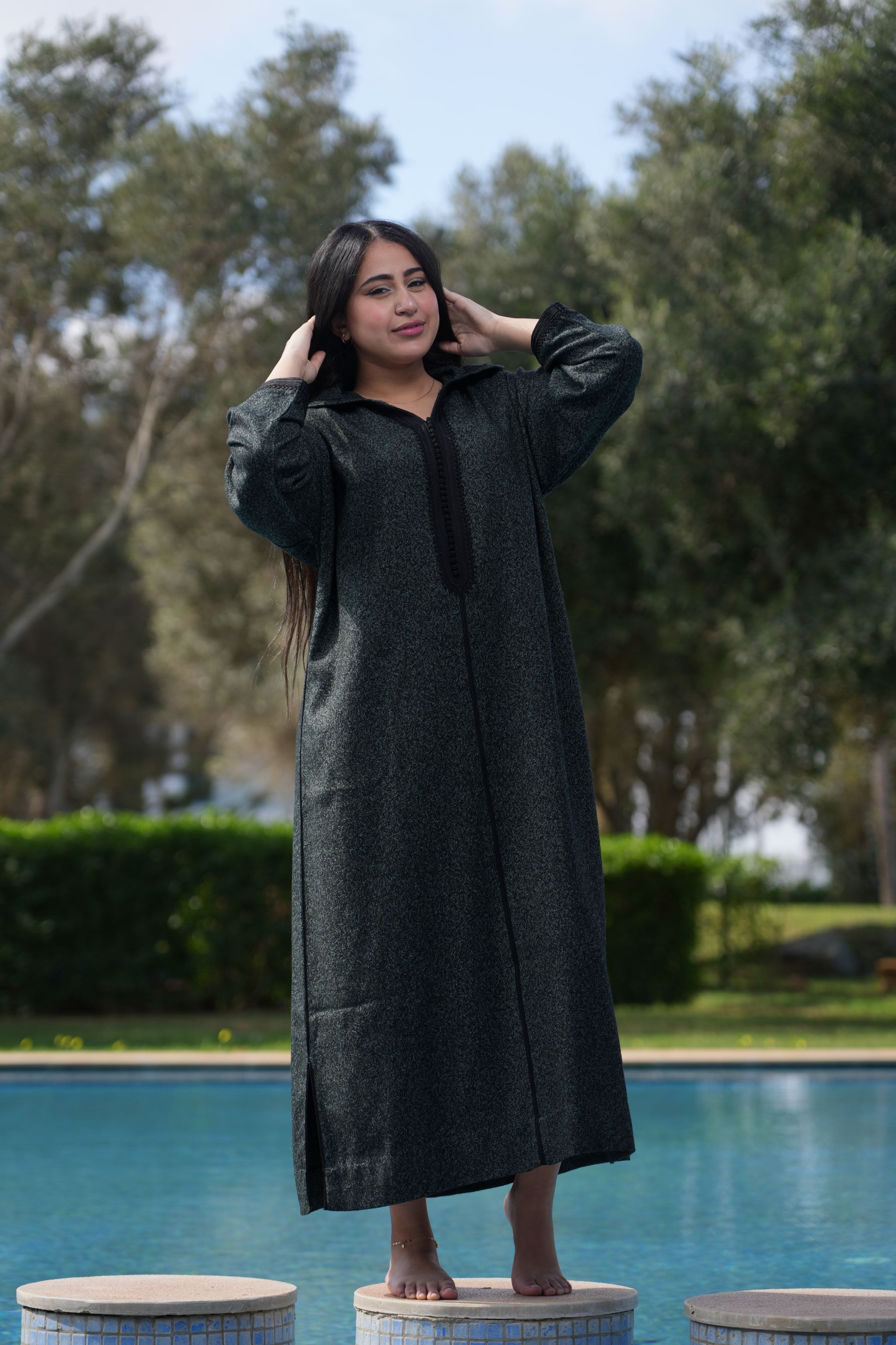 jellaba NIRMIN Black