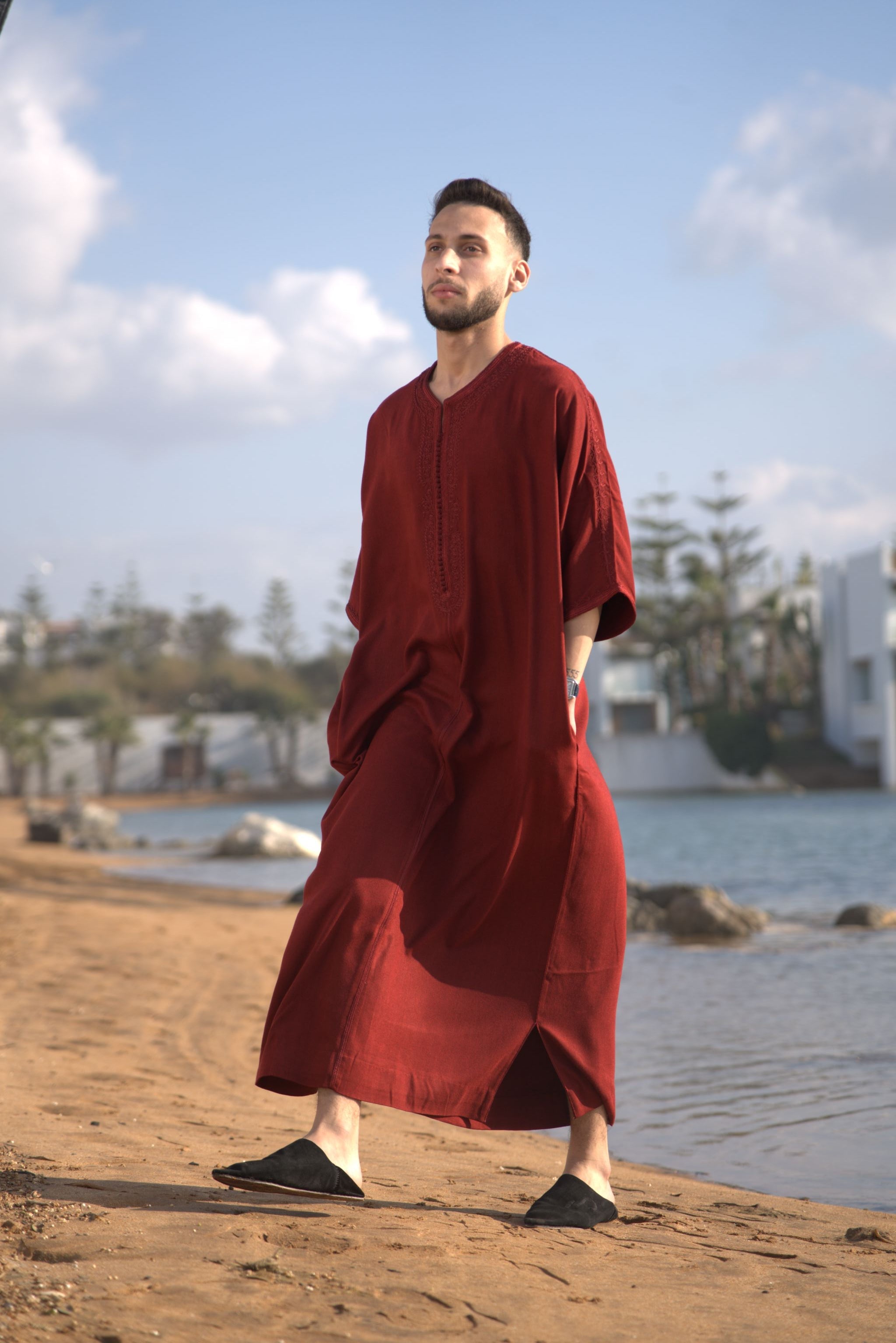 gandoura NORDIN Red