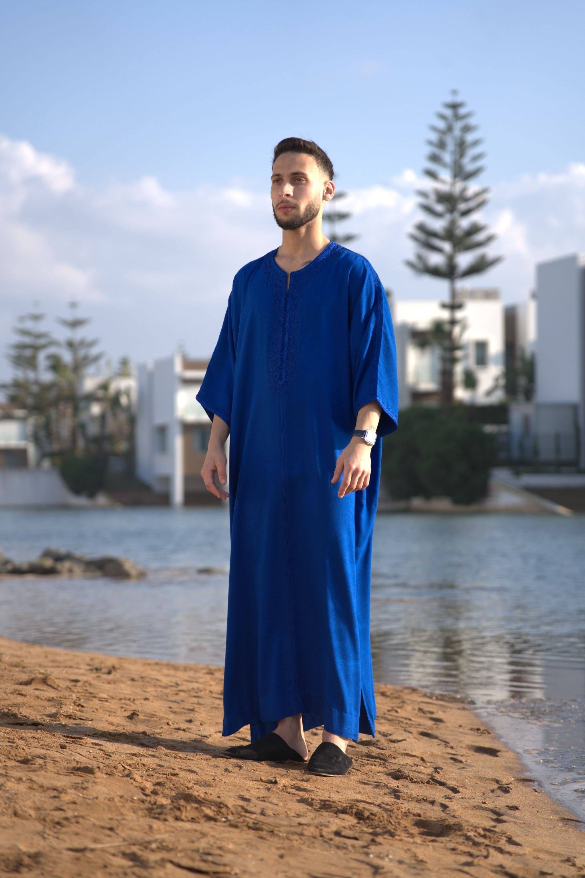 gandoura NORDIN Royal Blue