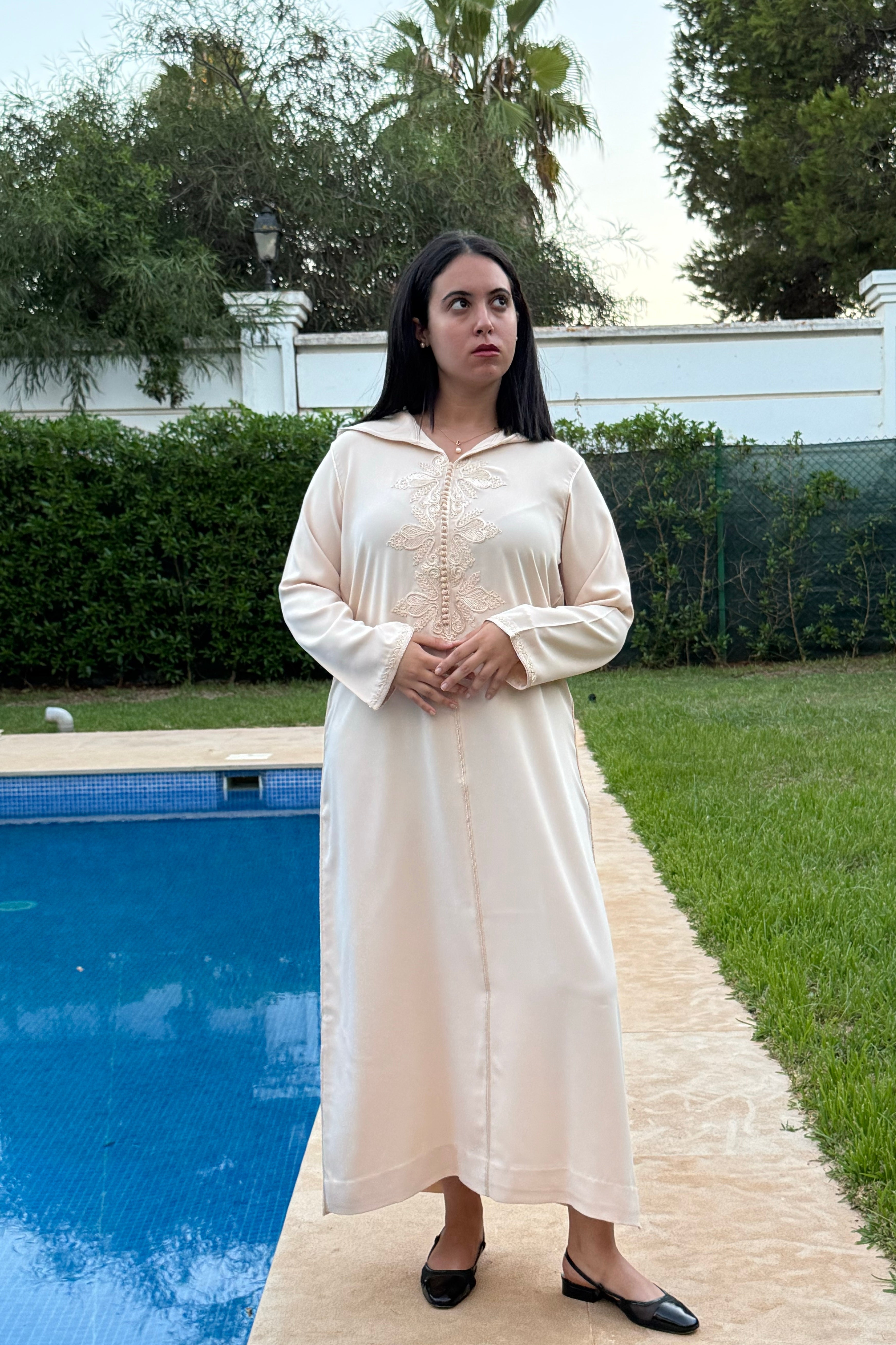 jellaba RYME White