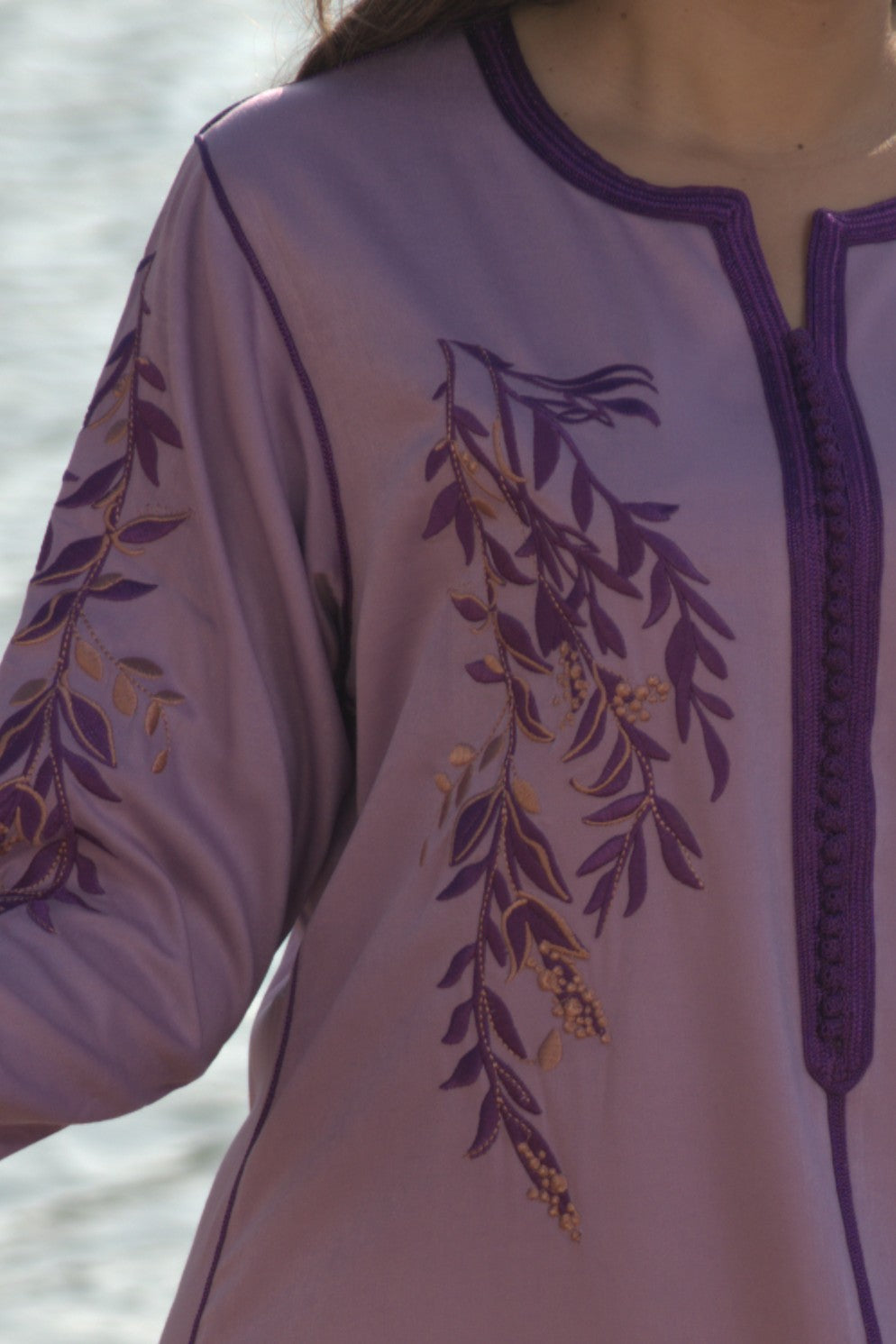 Kaftan Meriem #Color_Lavender