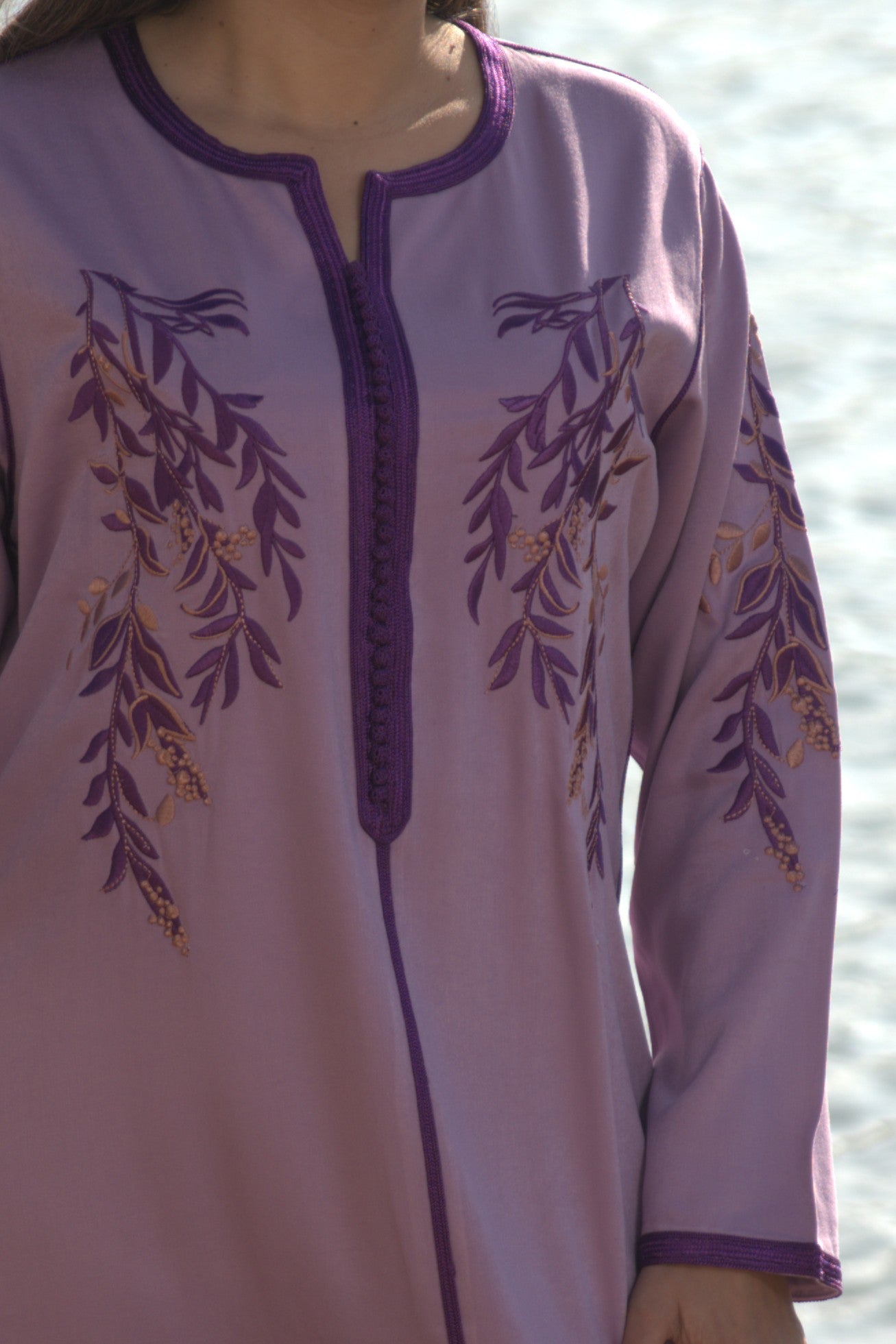 Kaftan Meriem #Color_Lavender